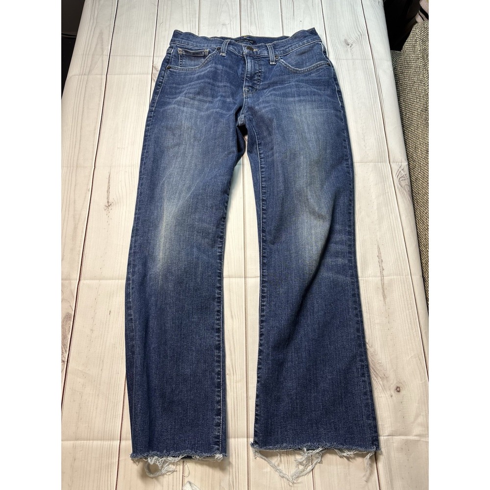 Lucky Brand Jeans Mid Rise Crop Mini Boot Ava Size 6 / 28 R